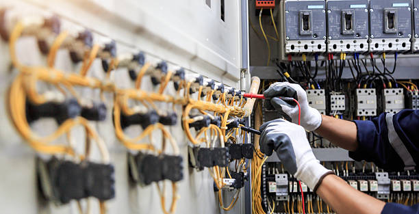 Professional Electrician technician working in McLean, TX